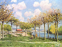 Alfred Sisley  - Click for details
